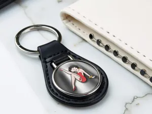Leder Schlüsselwallet Fester Kern Max Stil